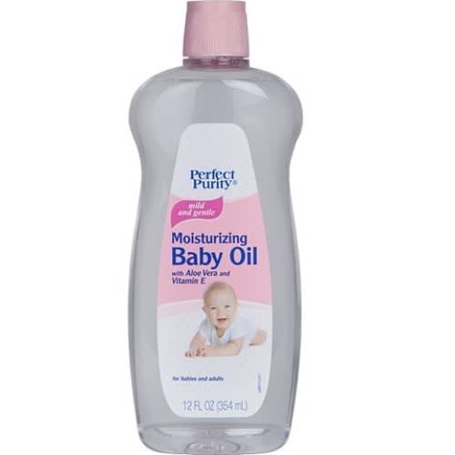 Moisturizing Baby Oil With Aloe Vera & Vitamin E - 354ml