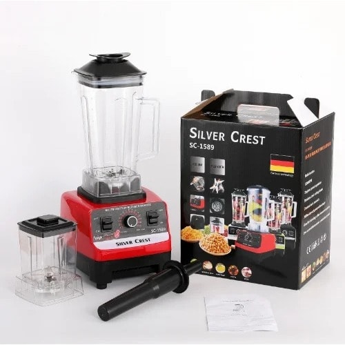 Silver Crest Blender With 2 Cup-4500 Watts