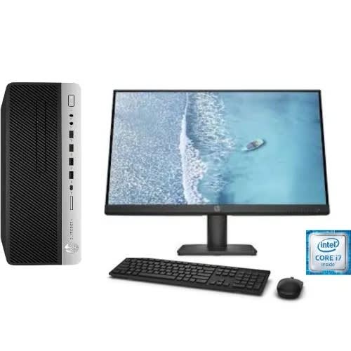 Elitedesk 800 G3 Core I7- 7th Gen - 16GB RAM - 512GB SSD + 1TB-6GB Gtx1660 Graphics