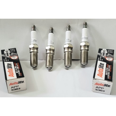 App 5363 Double Platinum Spark Plug - 4 Pieces