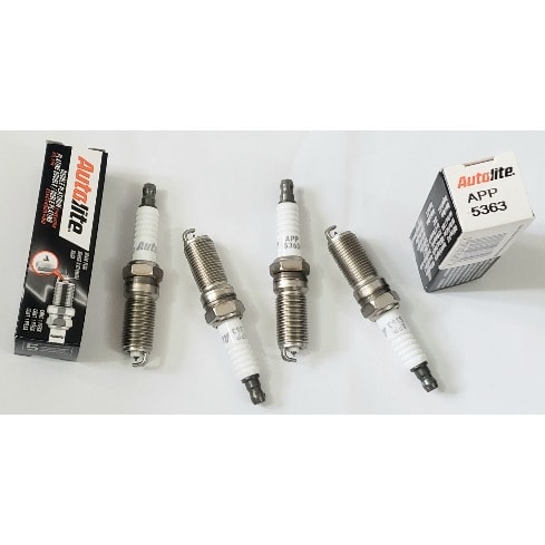 App 5363 Double Platinum Spark Plug - 4 Pieces