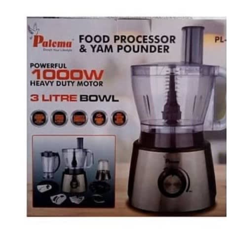 Food Processor And Yam Pounder - 1000W