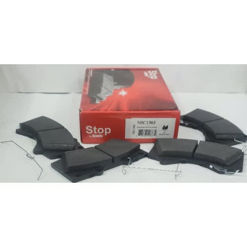 Bendix Sbc - 1303 Stop Ceramic Front Brake Pad Set Of 4