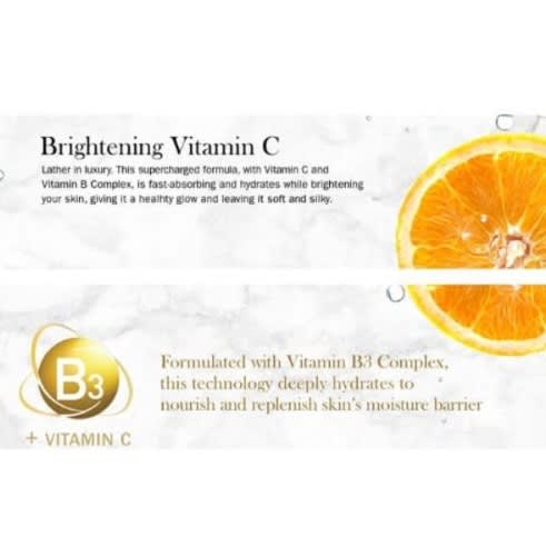 Brightening Cleansing Body Wash With Vitamin C & B3 - 530ml