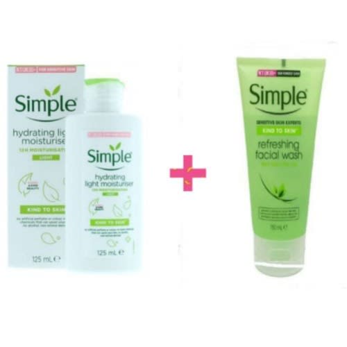Hydrating Light Moisturizer And Face Wash 125ml