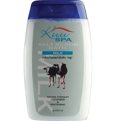 Kuu Spa Salt Scrub Bath - Milk - 430g