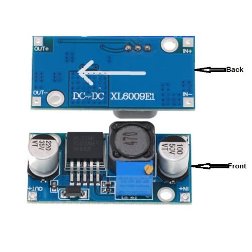 Adjustable Step-up Boost Power Module Dc-dc  Converter Project Panel