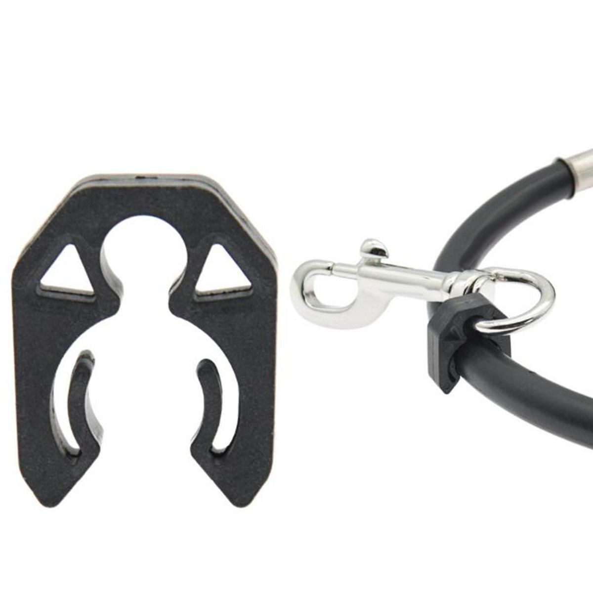 Scuba Diving Upgrade Parts Quick Release Pipe Clamp Double BCD Hose