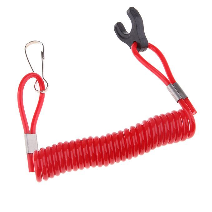 Boat Marine Kill Stop Switch Key Lanyard Fit For Tohatsu Outboard