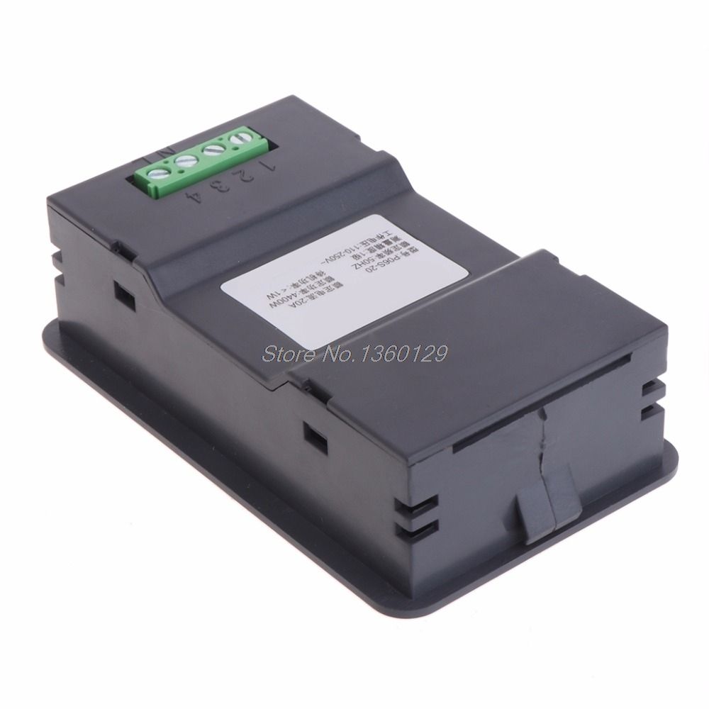 20A/100A AC LCD Digital Panel Power Watt Meter Monitor Voltage KWh Voltmeter Ammeter Tester Tools Wholesale & Drop Ship