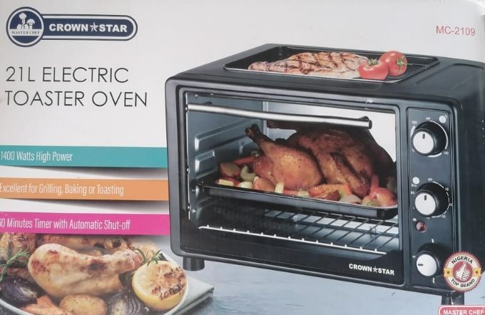 Electric Oven & Grill -21Ltr