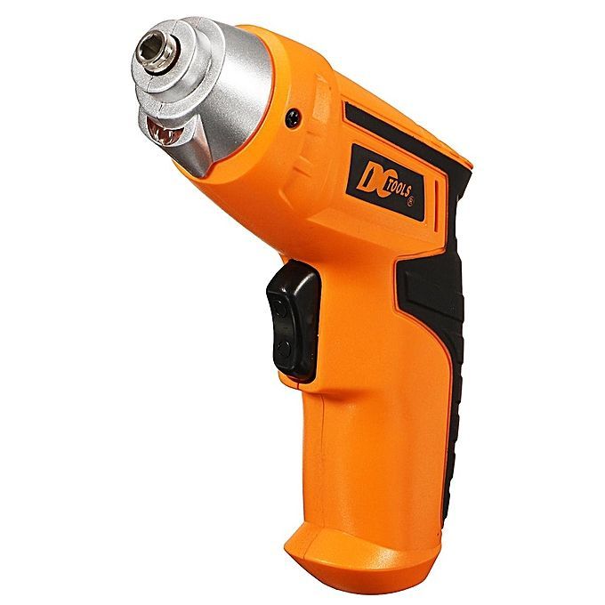45PCS 220V Electric Rechargeable Power Drill Screwdriver Hammer Magnetic Chuck Black