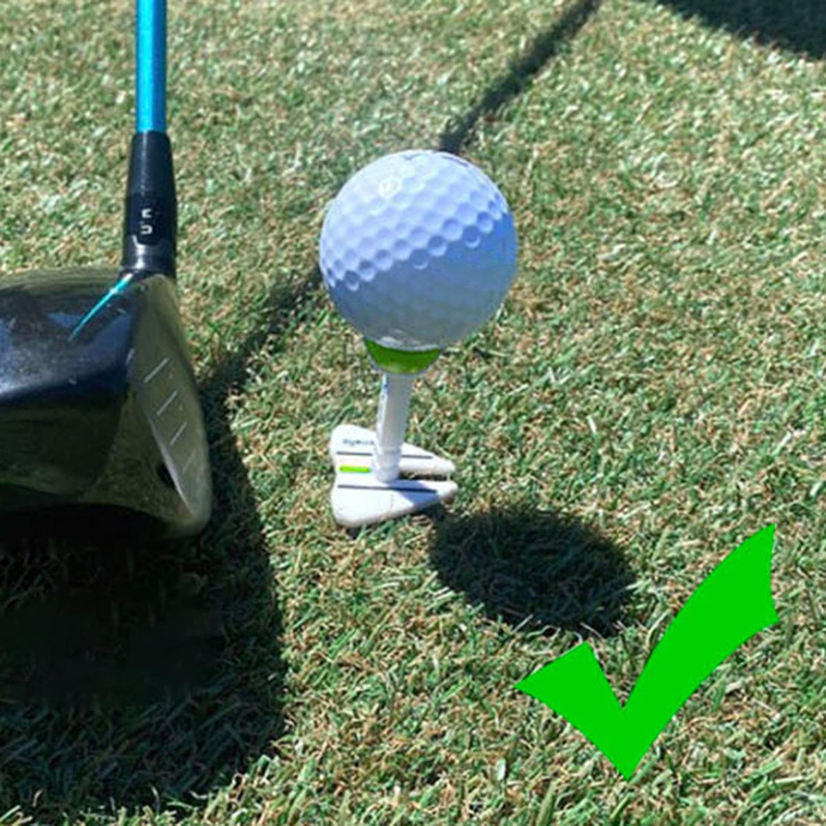 4Pcs Golf Plastic Tee Professional Durable Golf Tees Bulk White