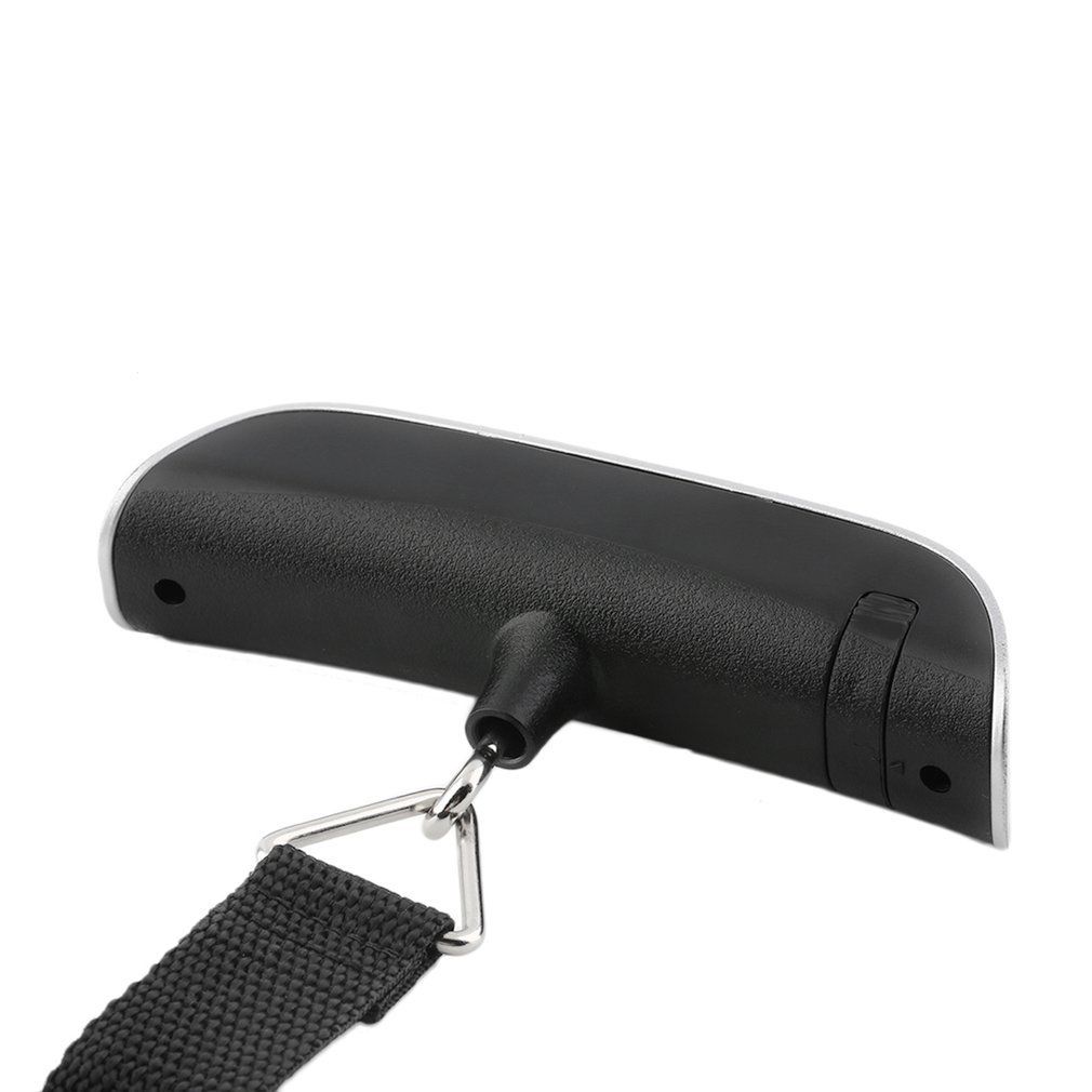 50 Kg / 110 Lb Electronic Digital Portable Luggage Hanging Weight Scale-silver