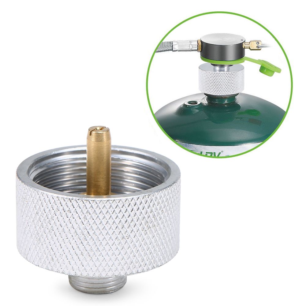 Camping Stove Adapter Outdoor Propane Gas Tank Adapter