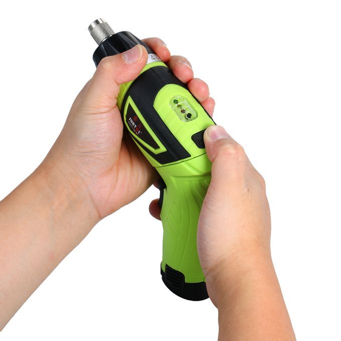 6.0N.m Cordless Electric Screwdriver 2PCS Rechargeable