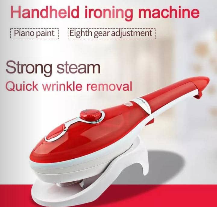 Hand Steaming Pressing Iron With Brush