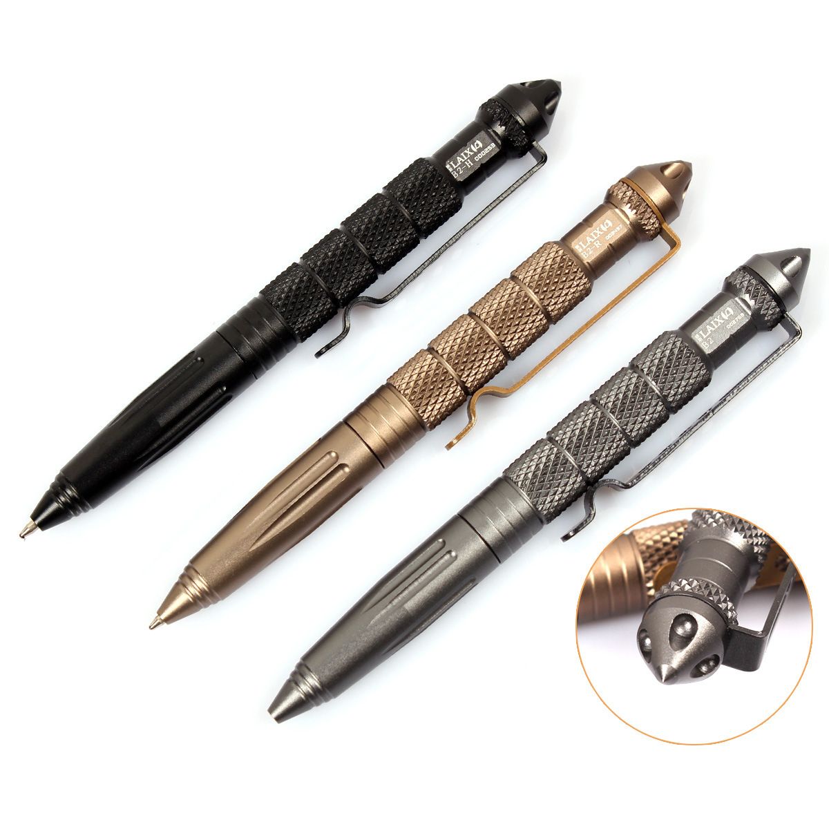 YOUGLE EDC Tactical Pen Emergency Self Defense Tool For