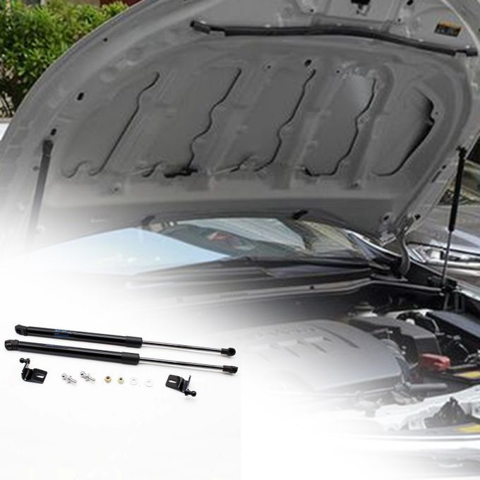 Tailgate Gas Struts Seamless Practical Carbon Steel-Black