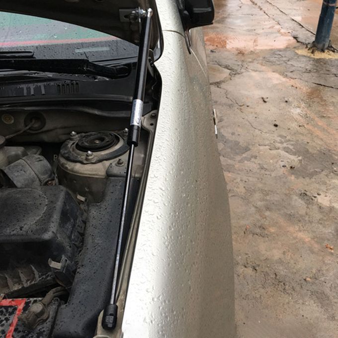 Tailgate Gas Struts Seamless Practical Carbon Steel-Black