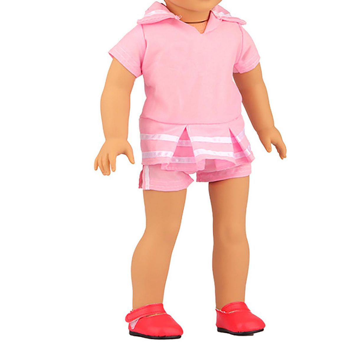 18 Inch American Doll Pink Top Shorts Set Handmade Clothes Accessories