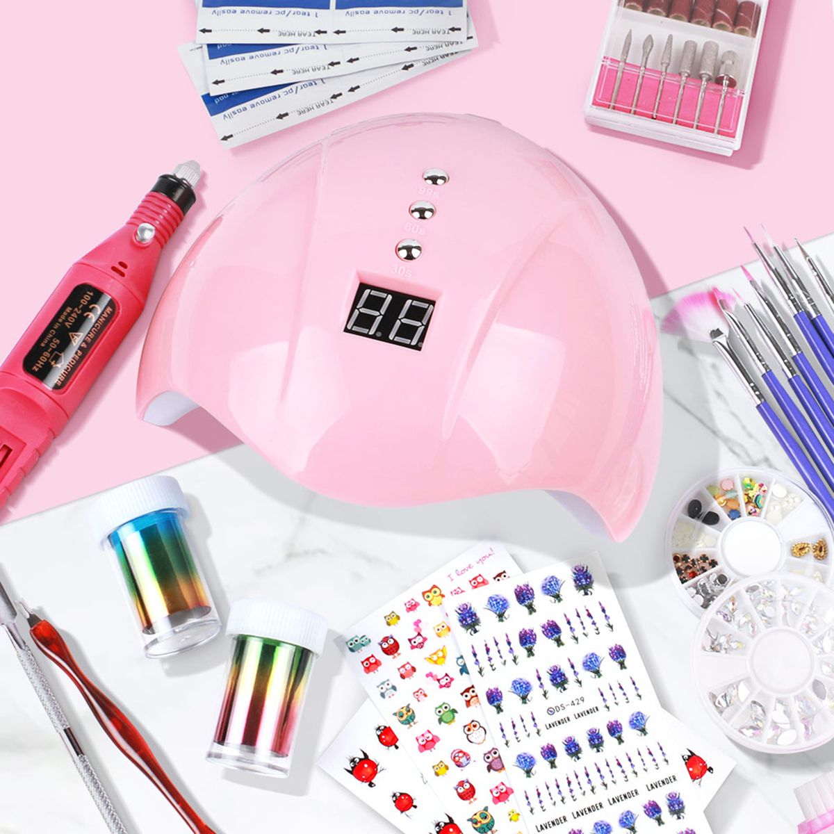 USB Manicure Tools Set