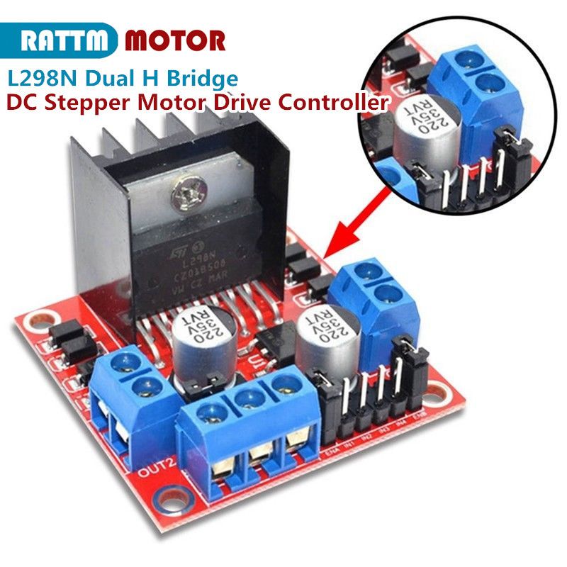 Motor DC L298N Driver Module Stepping Motor Board Stepper