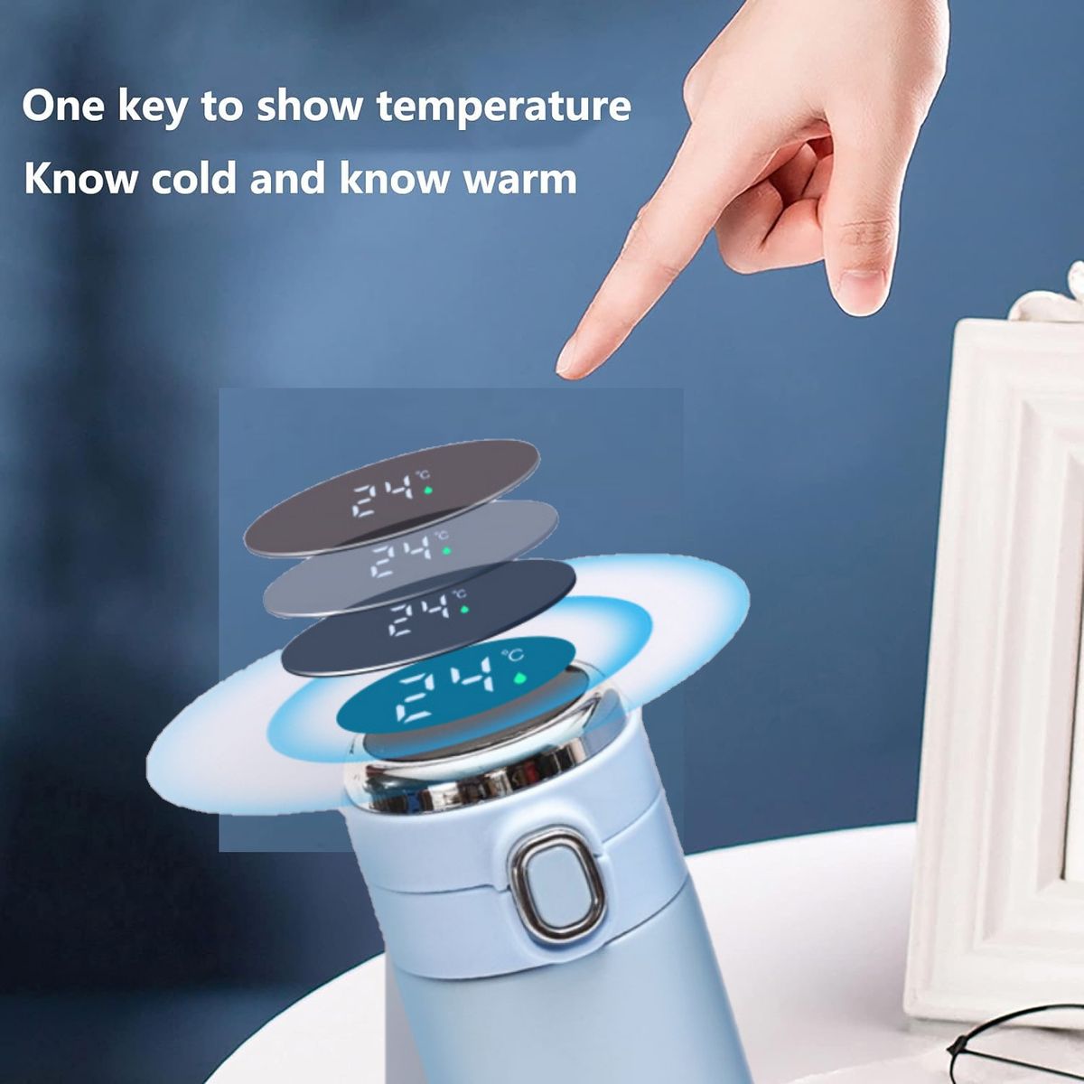 420ml Intelligent Temperature Display Vacuum Flask