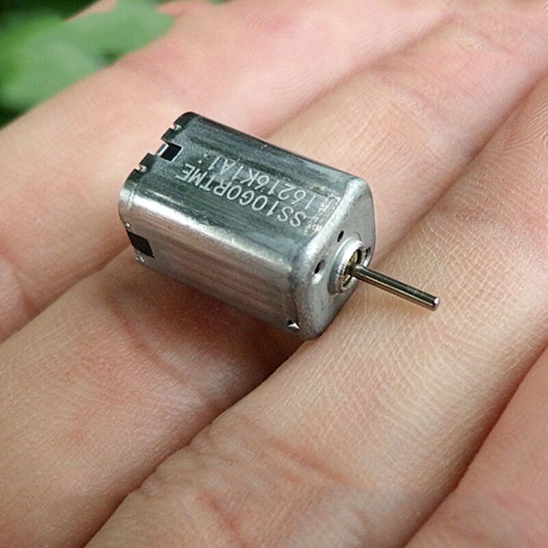 Minebea 10MM Square Motor DC 6V 9700RPM High Speed Large Torque 6-Pole Rotor Electric Motor