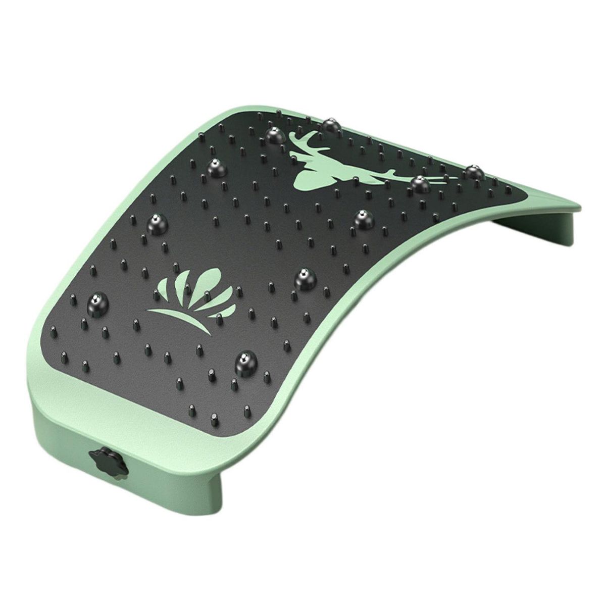 Lumbar Relaxer Stress Relief Stretch Lumbar Support Green