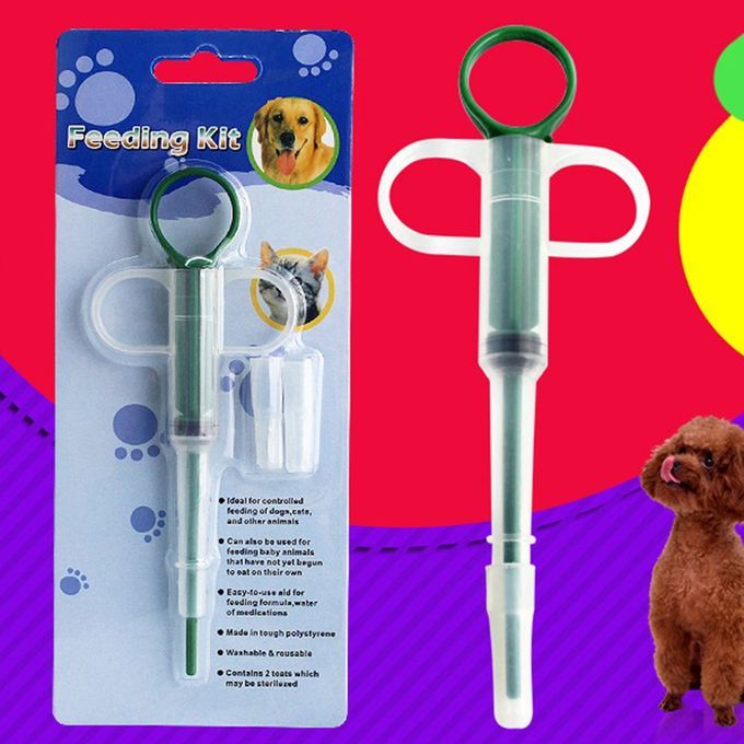 Home Pills Dispenser Feeding Medicine Cat'S Dogs Pets Tablet Feeder