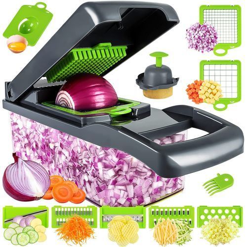 Vegetable Chopper, Pro Onion Multifunctional 13 In 1 Food