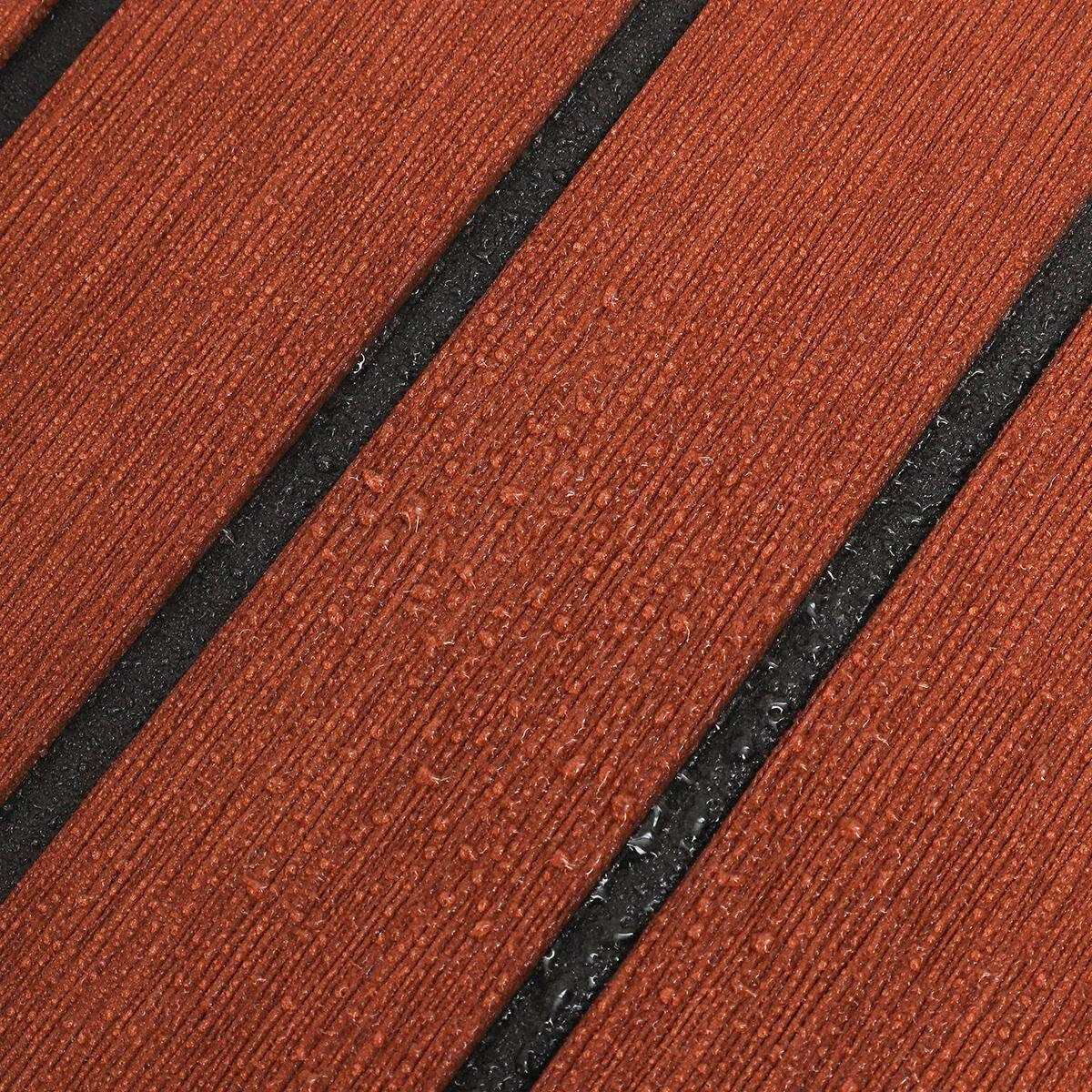 Marine Boat Flooring EVA Foam Yacht Teak Decking Sheet Carpet Floor Brown