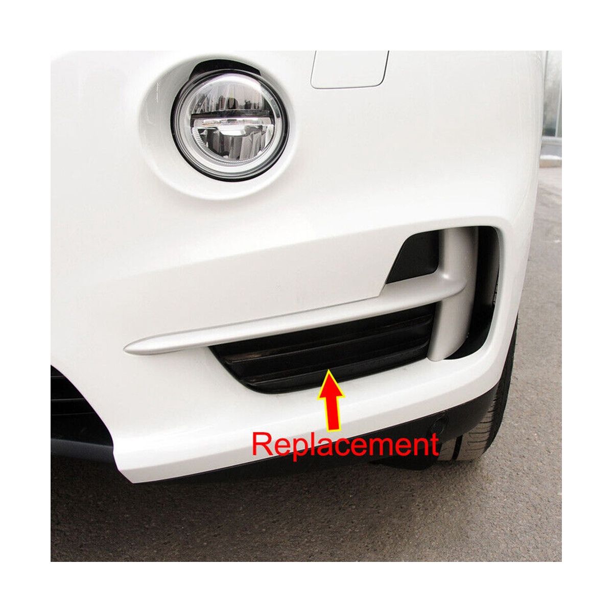 Left Front per Lower Grill Cover Black for BMW X5 F15