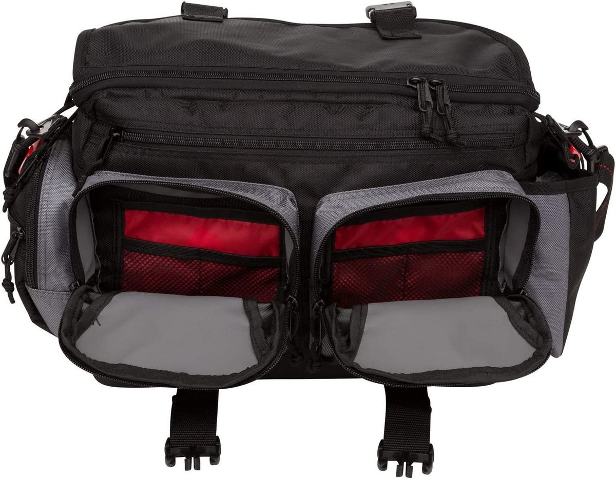 Spiderwire Wolf Tackle Bag, 38.8-Liter, Black