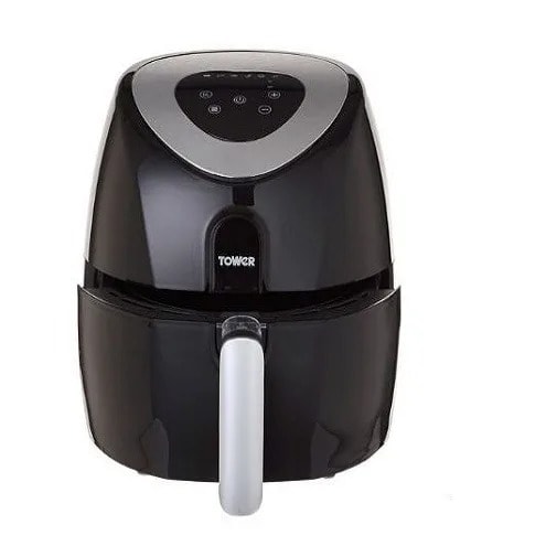 Digital Air Fryer With Extender Ring - 4.3l - 1500W - Black