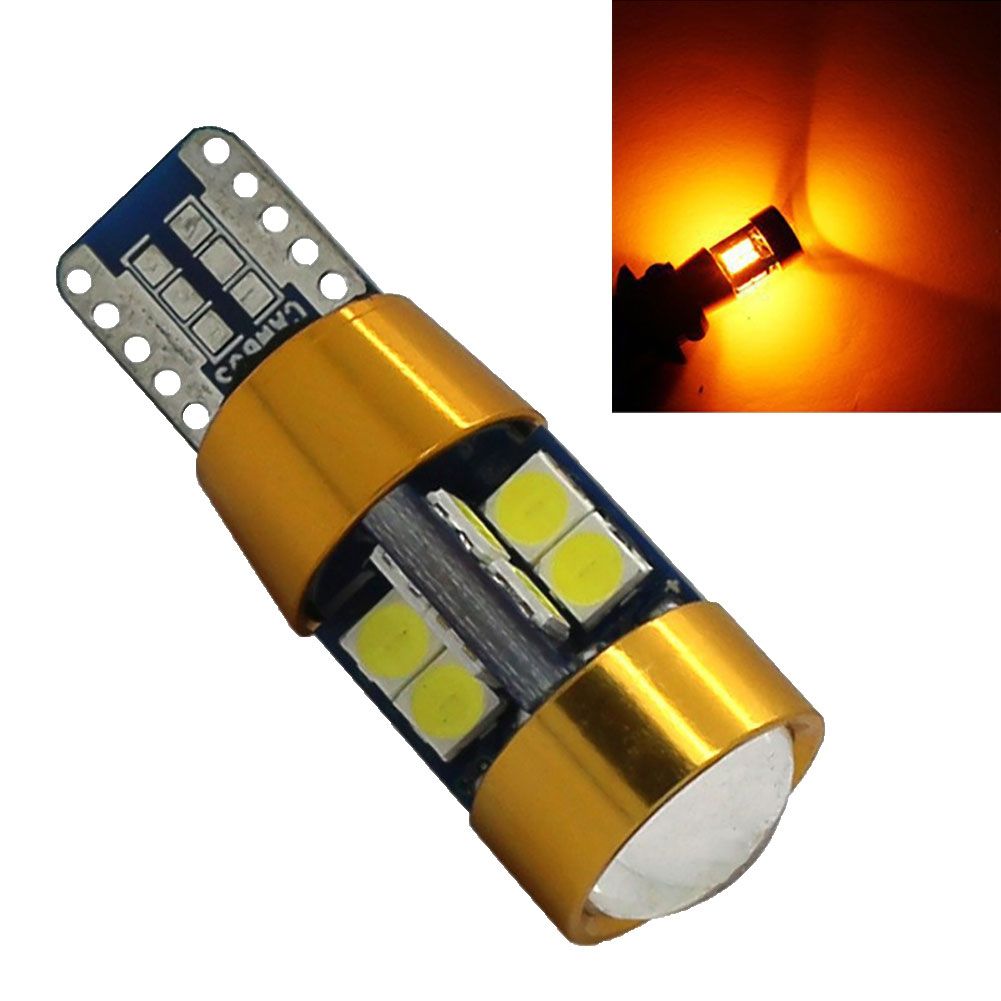 T10 W5W 19SMD 3030 Car Vehicle License Plate-Yellow