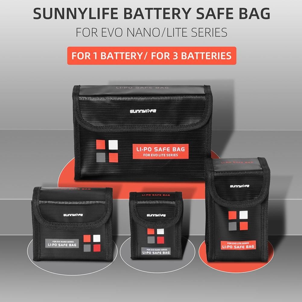 Sunnylife Battery Safe Bag for EVO Nano/Nano+ Lite/Lite+