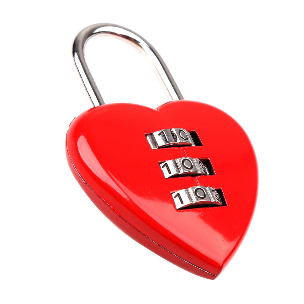 Cute Resettable Combination Padlock  3 Digits