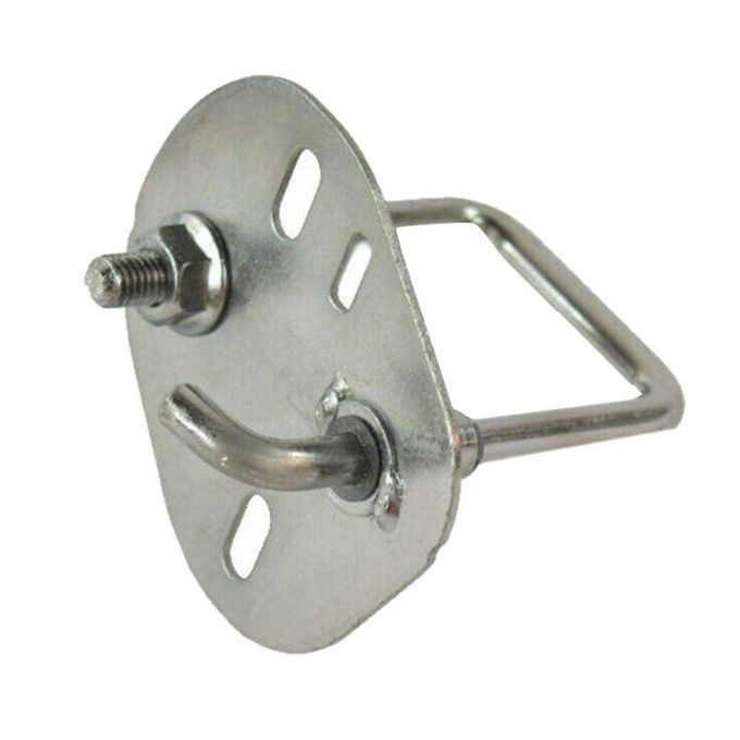 68269788AA Silver Exterior Parts Hood Latch Striker Fit For Jeep