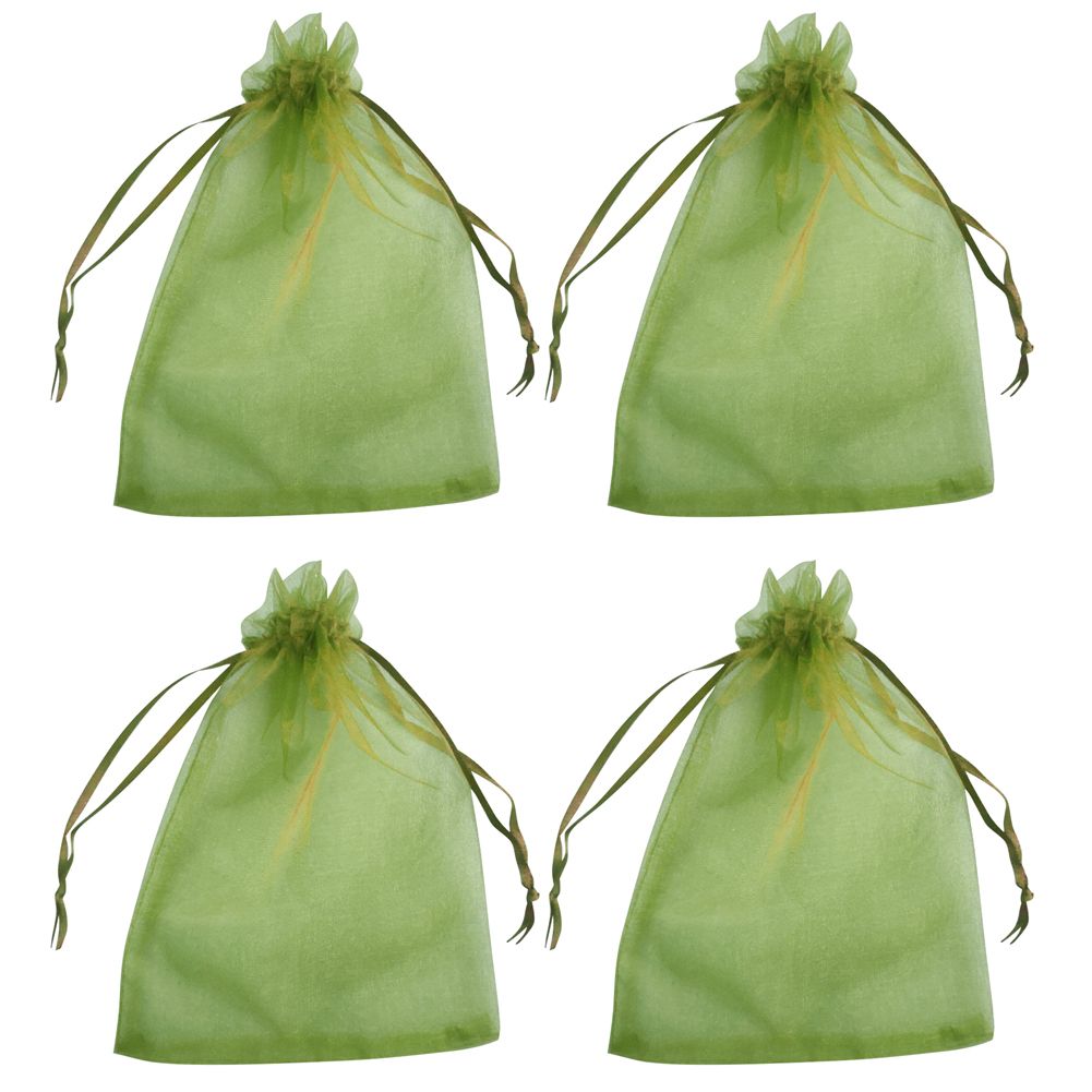 50/100pcs Garden Drawstring Netting Bags Fruit Vegetable Grapes Mesh Bag Against Insect-Wine Red 18x13cm