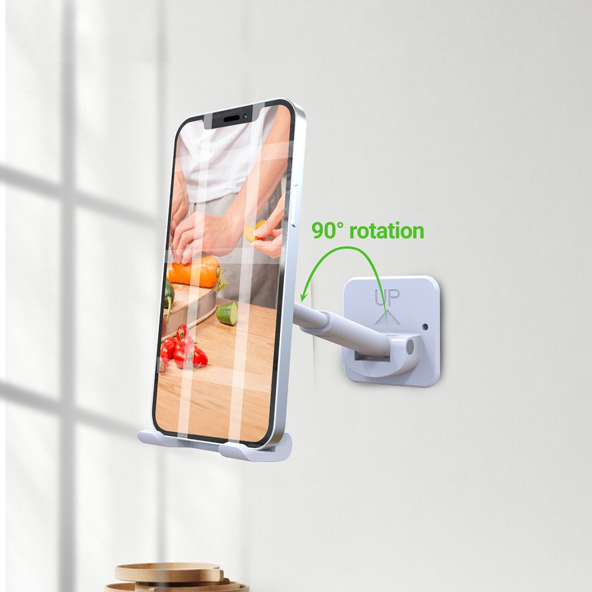 Mobile Phone Stent   Cellphone Hanging Stand White