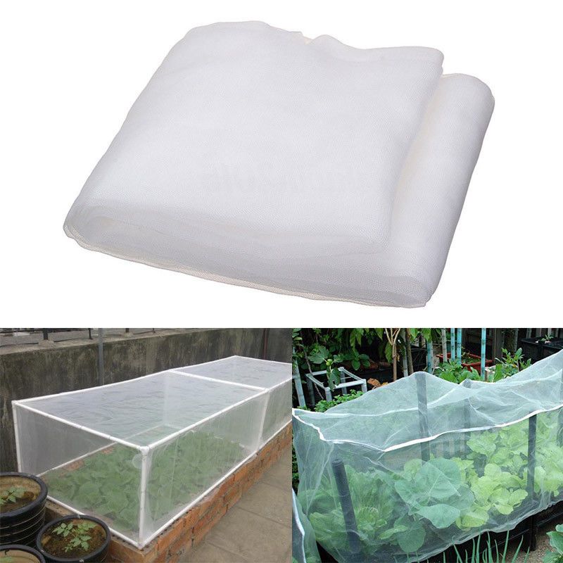Garden Vegetable Protective Mesh Net Greenhouse Plant Pest Control Anti-bird Insect-2x10m