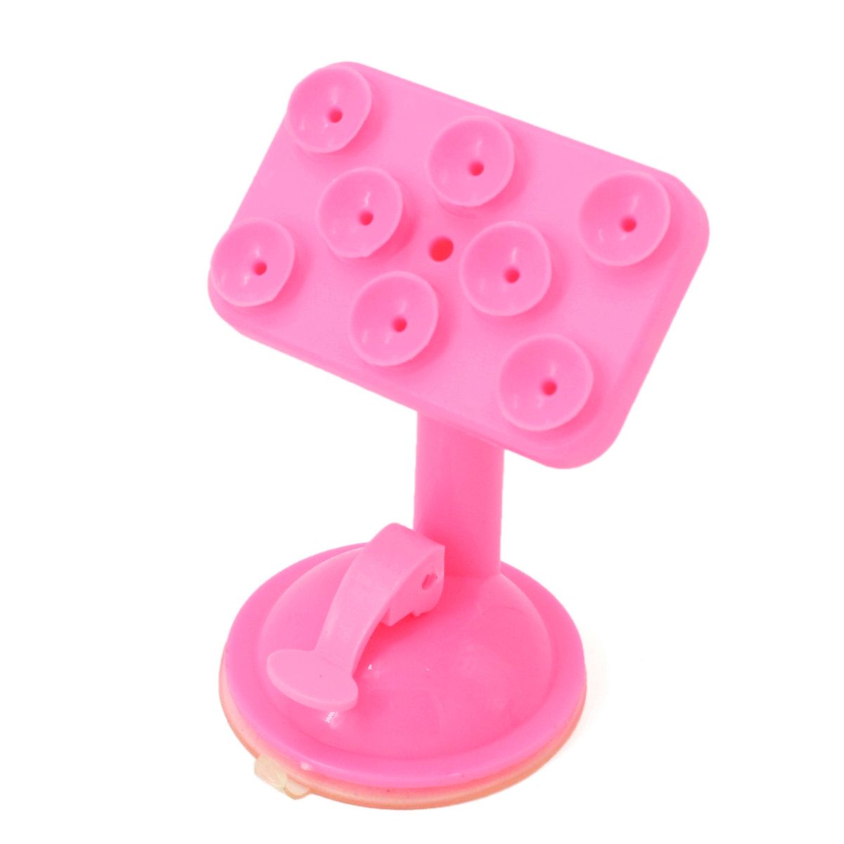 Car Phone Stand Suction Design Firm Car Phone Rack Pink
