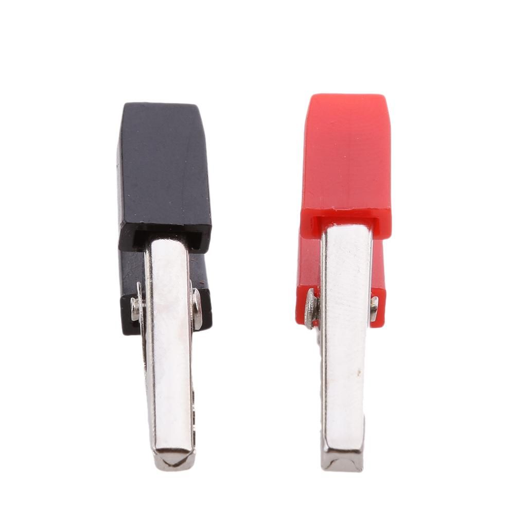 10pcs 35mm Alligator Crocodile Test Clip Clamp For Tester