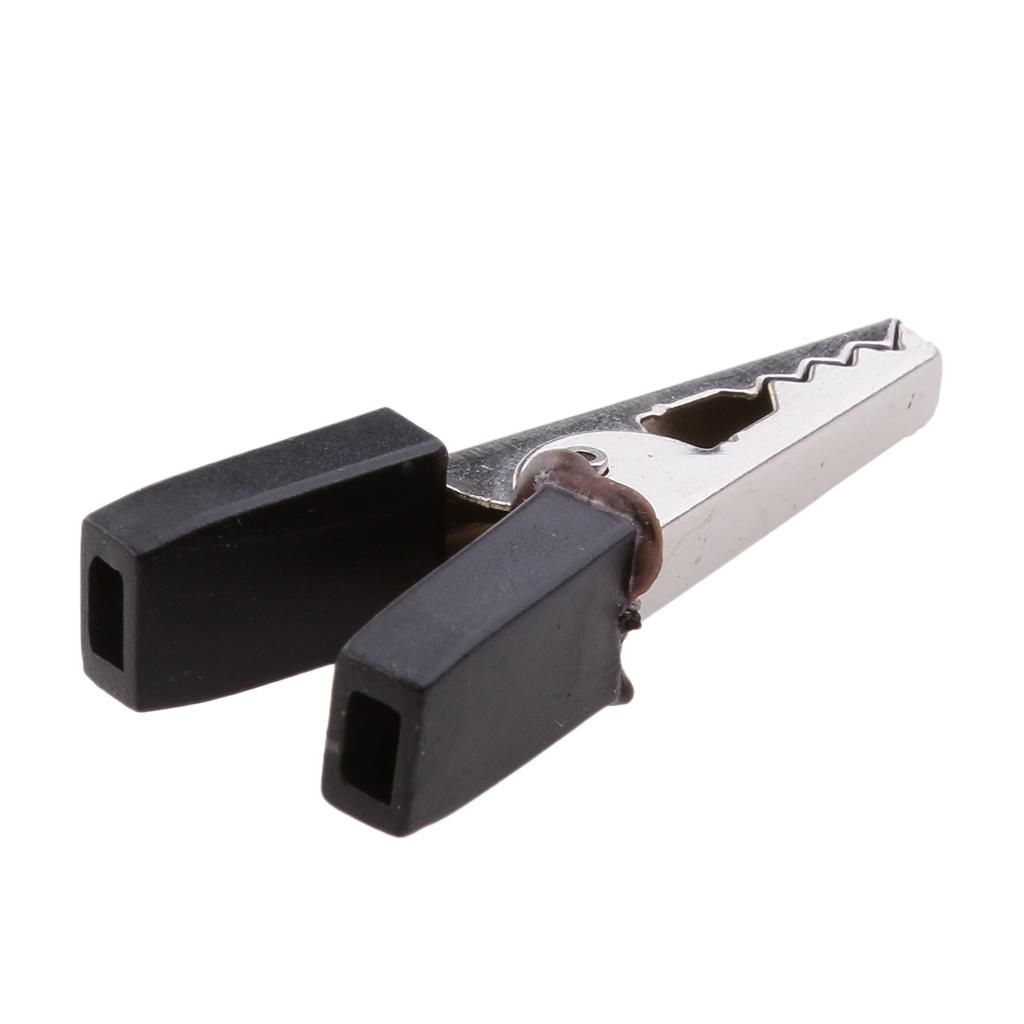 10pcs 35mm Alligator Crocodile Test Clip Clamp For Tester