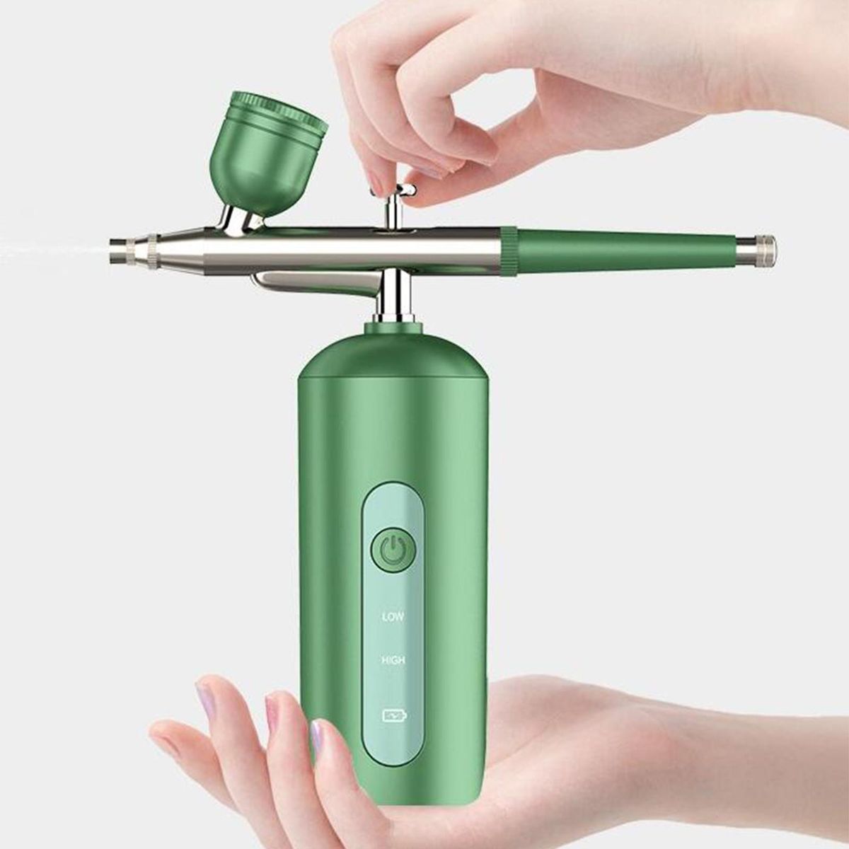 Air Brush  Gun Airbrush With Compressor Kit For Manicure, ,