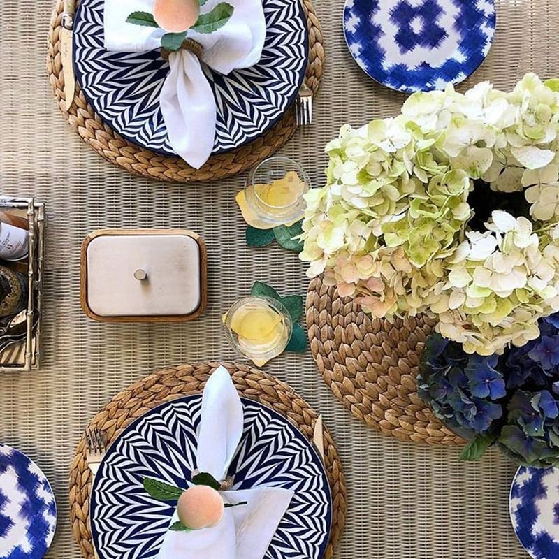 8PCS Simulation Peach Plant Napkin Ring Fruit