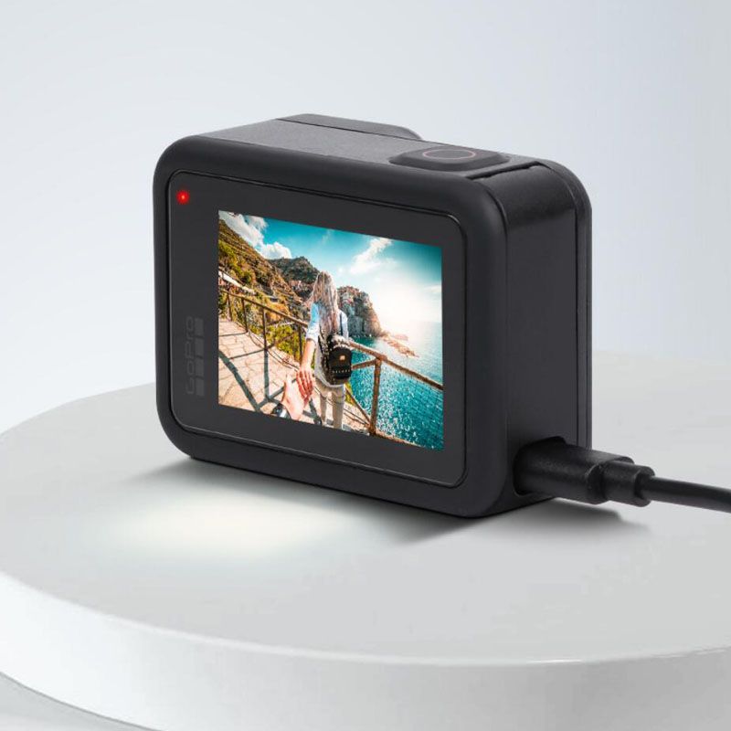 Rechargeable Side Protective Cover Battery Lid For GoPro 89