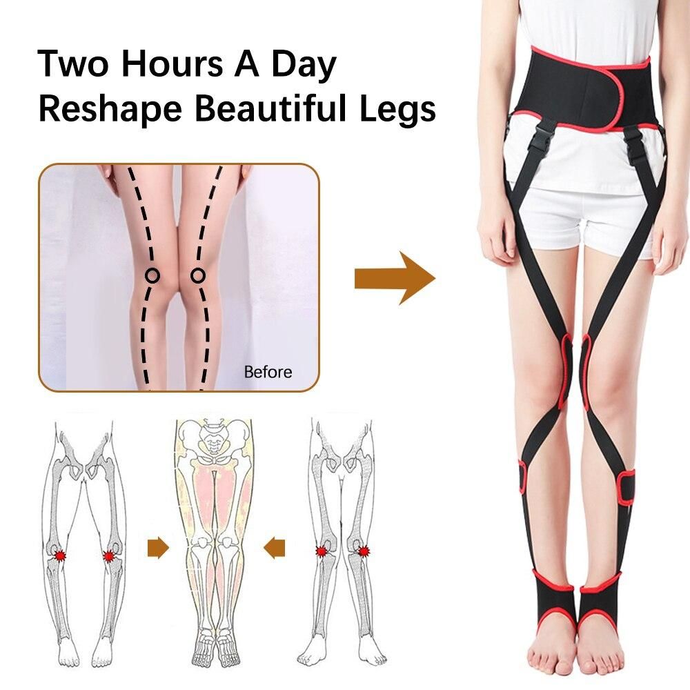 O/X Leg Shape Correction Band Belt Bowed Knee Valgum Straightening Posture Corrector Beauty Leg Band For Adults Children